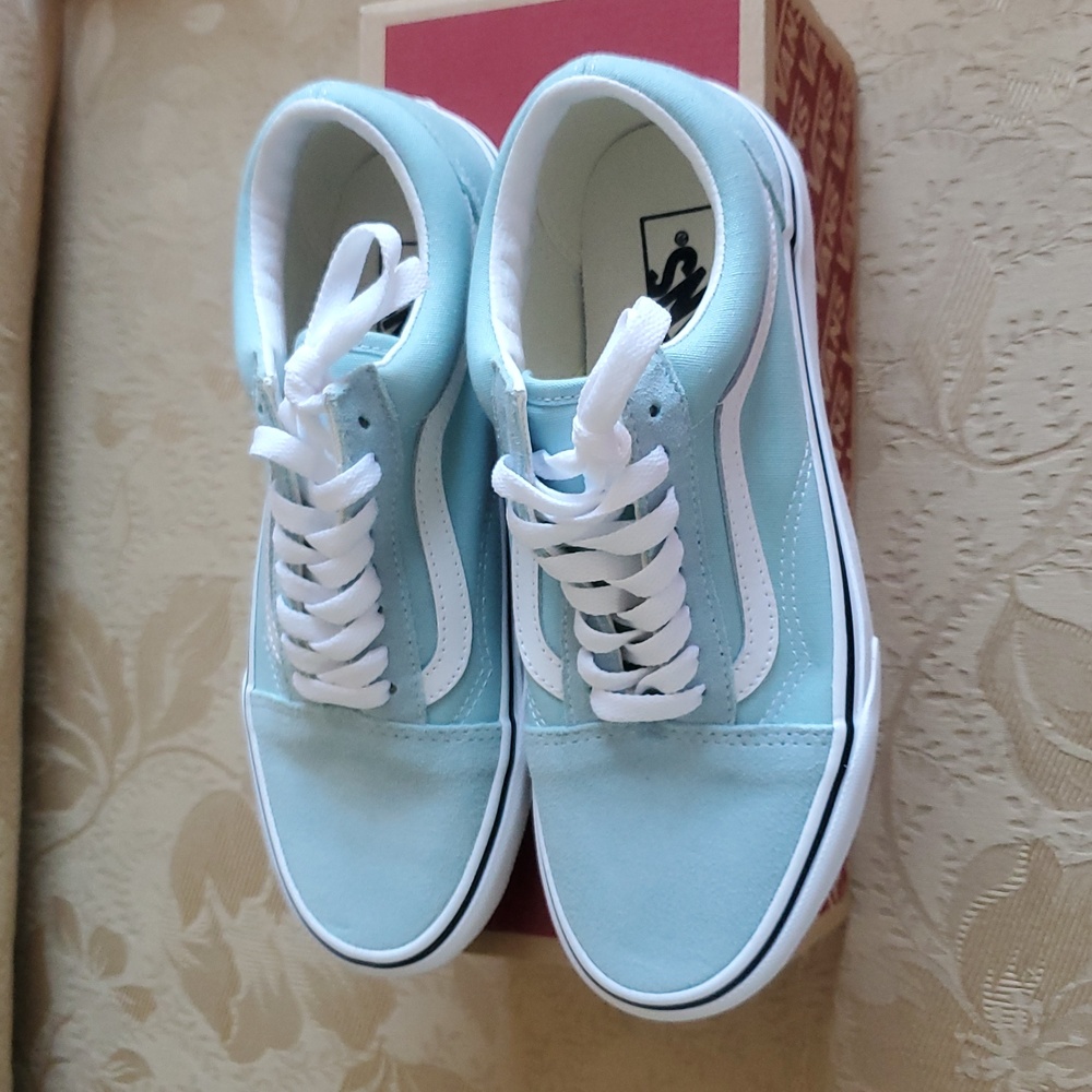 Vans Old School VR3 Shoe/Theory Canal Blue - Picture 2 of 15